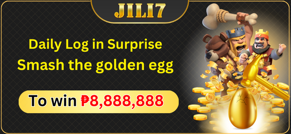 Daily login surprise: Smash the golden egg to win ₱8,888,888